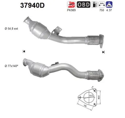 Catalyseur Vw TOUAREG