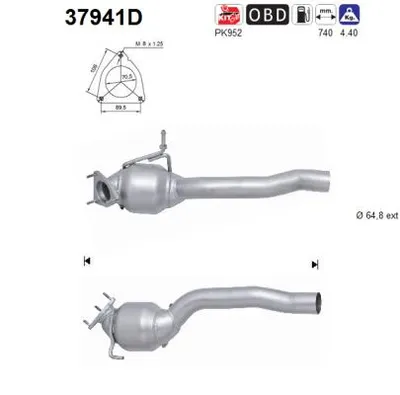 Catalyseur Vw TOUAREG
