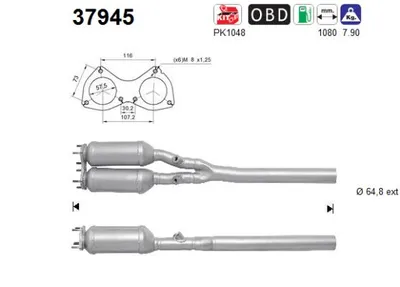 Catalyseur Vw GOLF IV · Audi TT · Audi TT Roadster