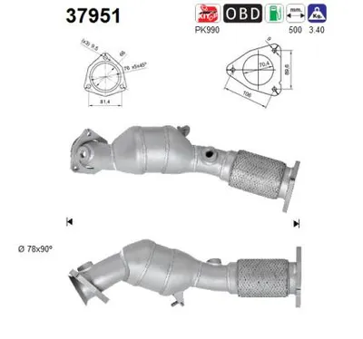 Catalyseur Vw TOUAREG