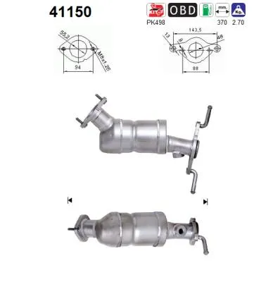 Catalyseur Alfa Romeo 147