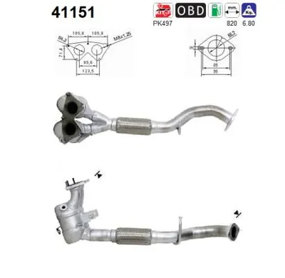 Catalyseur Alfa Romeo 156 · Alfa Romeo 156 Sportwagon · Alfa Romeo 147