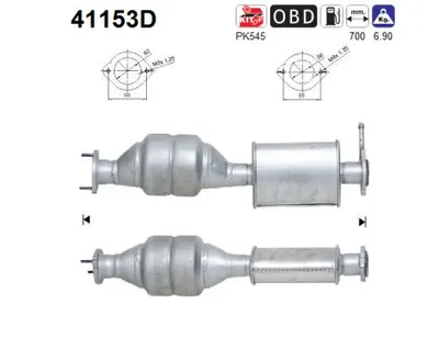 Catalyseur Alfa Romeo 156 · Alfa Romeo 156 Sportwagon