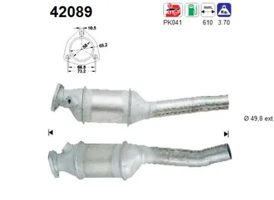 Catalyseur Audi 80 B3 Saloon · Audi COUPE B3 · Audi 80 B4 Saloon