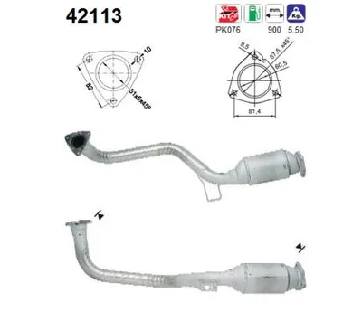 Catalyseur Audi 100 C4 Saloon · Audi 100 C4 Avant · Audi A6 C4