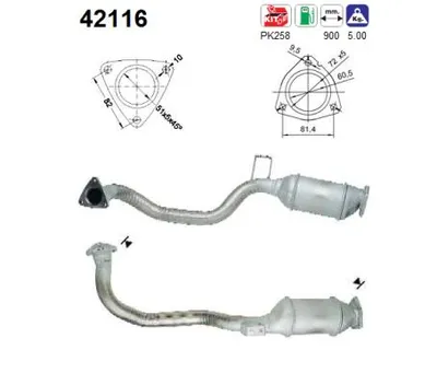 Catalyseur Audi COUPE B3 · Audi 80 B4 Saloon · Audi 80 B4 Avant