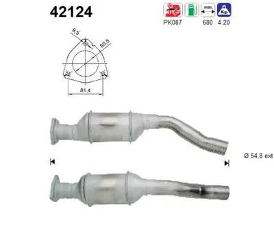 Catalyseur Audi A4 B5 · Audi A4 B5 Avant