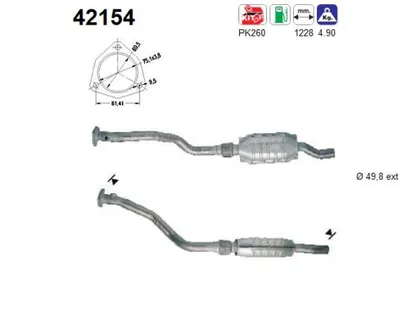 Catalyseur Audi A4 B5 · Audi A4 B5 Avant