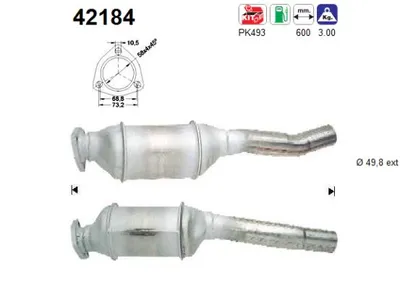 Catalyseur Audi 80 B3 Saloon · Audi 80 B4 Saloon · Audi 80 B4 Avant