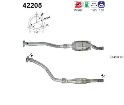 Catalyseur Audi A6 C4 · Audi A6 C4 Avant · Vw PASSAT B5