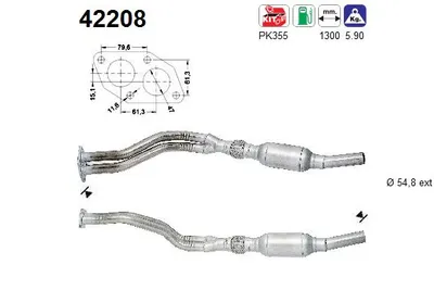 Catalyseur Audi A4 B5 · Audi A4 B5 Avant · Vw PASSAT B5