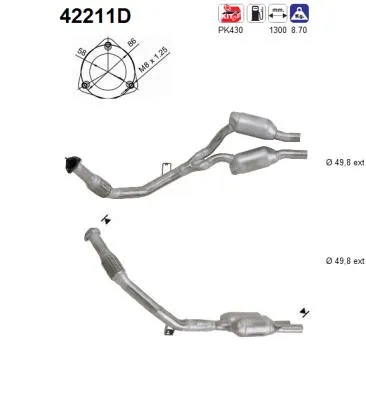 Catalyseur Audi A6 C5 · Audi A6 C5 Avant