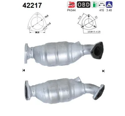 Catalyseur Audi A6 C5 · Audi A6 C5 Avant · Audi A4 B6
