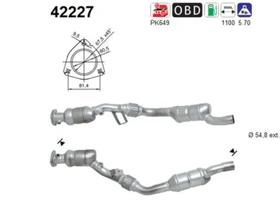 Catalyseur Audi A4 B6 · Audi A4 B6 Avant · Audi A4 B6 Convertible