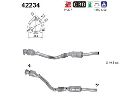 Catalyseur Audi A6 C5 · Audi A6 C5 Avant