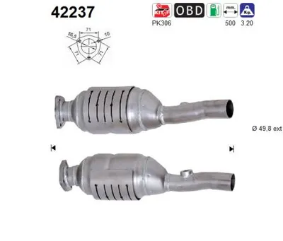 Catalyseur Audi A2
