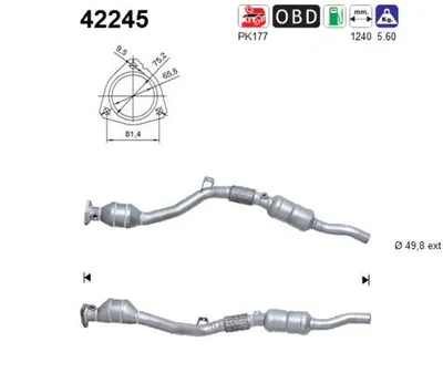 Catalyseur Vw PASSAT B5 Variant · Audi A6 C5 · Audi A6 C5 Avant