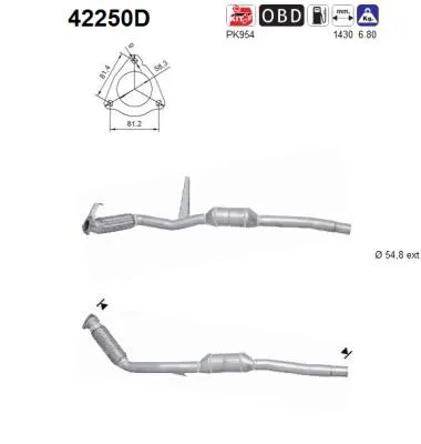 Catalyseur Audi A6 C6 · Audi A6 C6 Avant · Audi A6 Allroad C6
