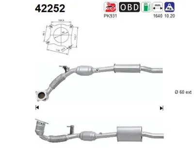 Catalyseur Audi TT · Audi TT Roadster