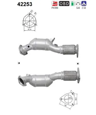 Catalyseur Audi Q7 · Vw TOUAREG