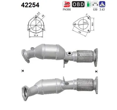 Catalyseur Audi Q7 · Vw TOUAREG