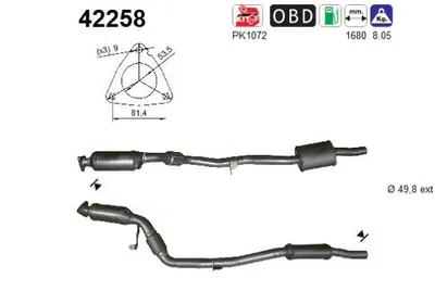 Catalyseur Audi A6 C6 · Audi A6 C6 Avant