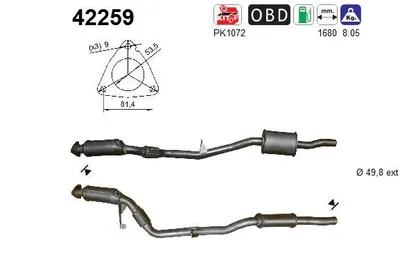 Catalyseur Audi A6 C6 · Audi A6 C6 Avant