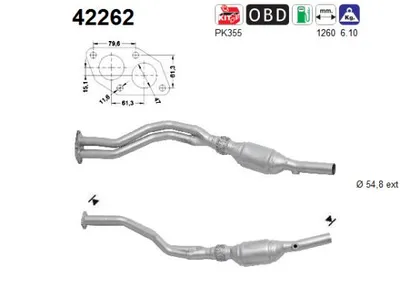 Catalyseur Audi A4 B5 · Audi A4 B5 Avant