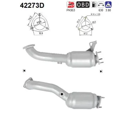 Catalyseur Audi A6 C6 · Audi A6 C6 Avant · Audi A6 Allroad C6