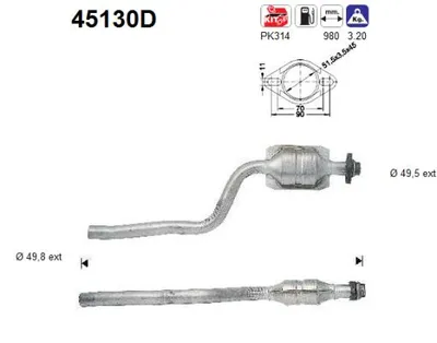 Catalyseur Bmw 3 · Bmw 3 Compact · Bmw 3 Touring