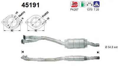 Catalyseur Bmw 7