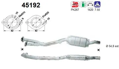 Catalyseur Bmw 7