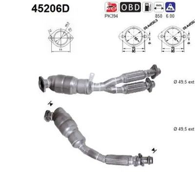 Catalyseur Bmw 5 · Bmw 5 Touring