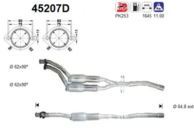 Catalyseur Bmw 5 · Bmw 5 Touring