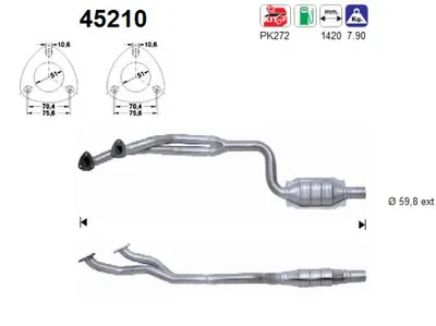 Catalyseur Bmw 5 · Bmw 5 Touring