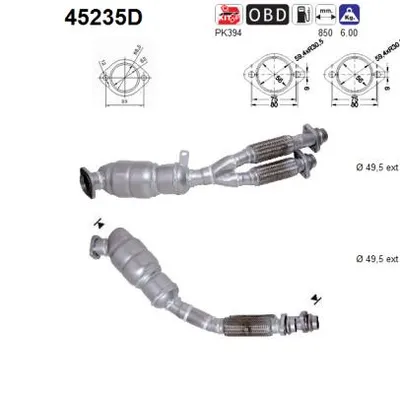 Catalyseur Bmw 5 · Bmw 5 Touring