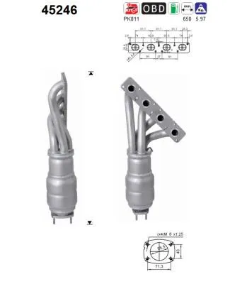 Catalyseur Bmw 3 Touring · Bmw 3 · Bmw 1