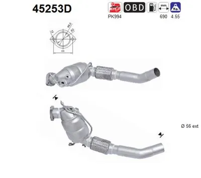 Catalyseur Bmw X3