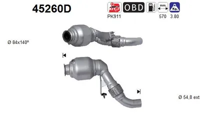 Catalyseur Bmw 1