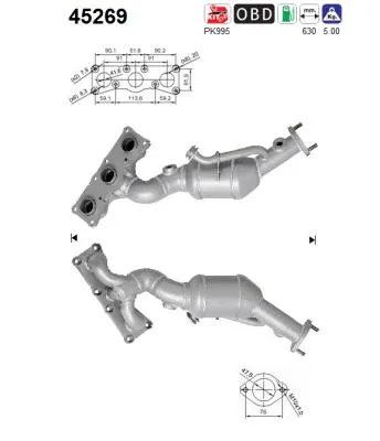 Catalyseur Bmw 5 · Bmw 5 Touring · Bmw 6