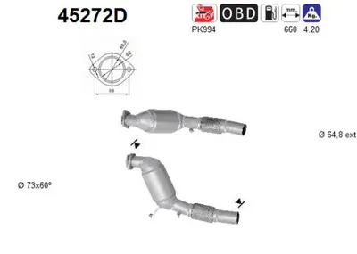 Catalyseur Bmw 5 · Bmw 5 Touring