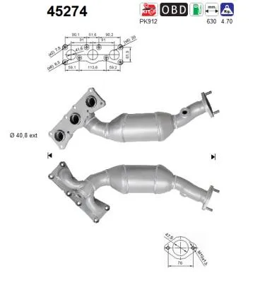 Catalyseur Bmw 5 · Bmw 5 Touring