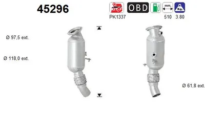 Catalyseur Bmw 1 · Bmw 3 · Bmw 4 Coupe