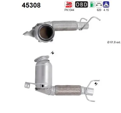 Catalyseur Mini MINI · Bmw 2 Active Tourer · Bmw 2 Gran Tourer