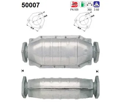 Catalyseur Daewoo NUBIRA · Daewoo NUBIRA Saloon · Daewoo NUBIRA Wagon