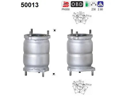 Catalyseur Daewoo LANOS · Daewoo LANOS Saloon · Daewoo KALOS