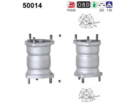 Catalyseur Daewoo REZZO