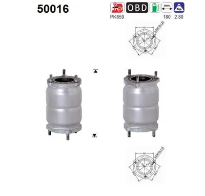 Catalyseur Daewoo REZZO