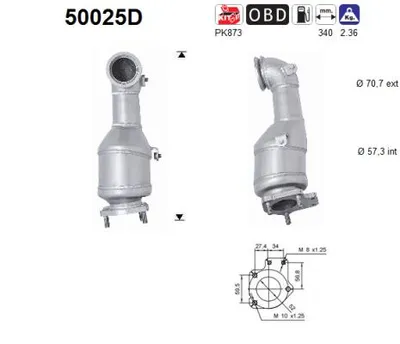 Catalyseur Chevrolet EPICA