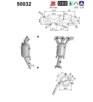 Catalyseur Chevrolet EPICA